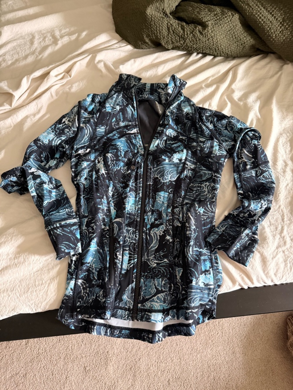 Printed Zip-Up Lululemon Jacket